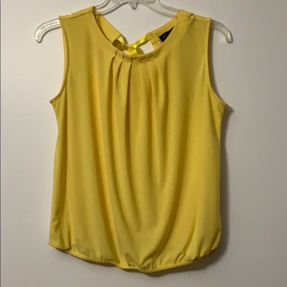 Melissa Paige | Sleeveless Blouse - Yellow